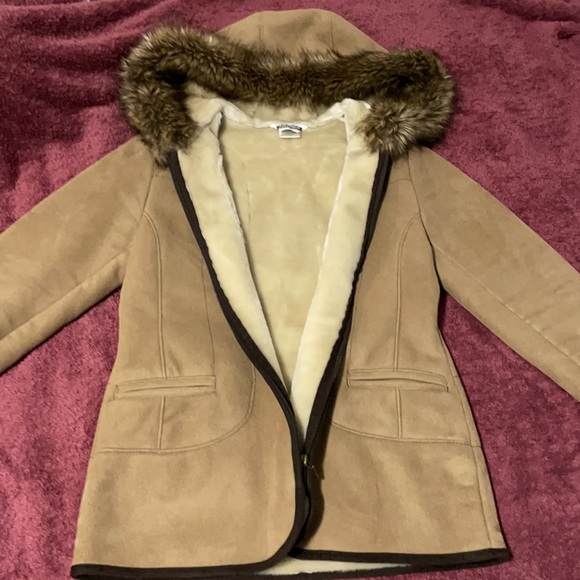 Suede with Polyester Fiber lining Jacket - Picture 4 of 8
